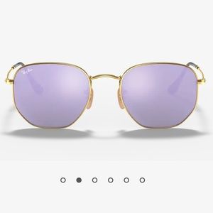 Mirrored Hexagonal Raybans